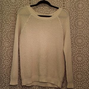 Waffle-Knit Sweater